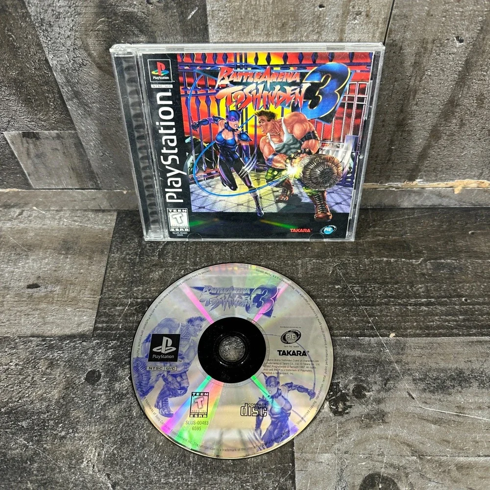 Battle Arena Toshinden 3 (Sony PlayStation 1, 1997) Tested & Working